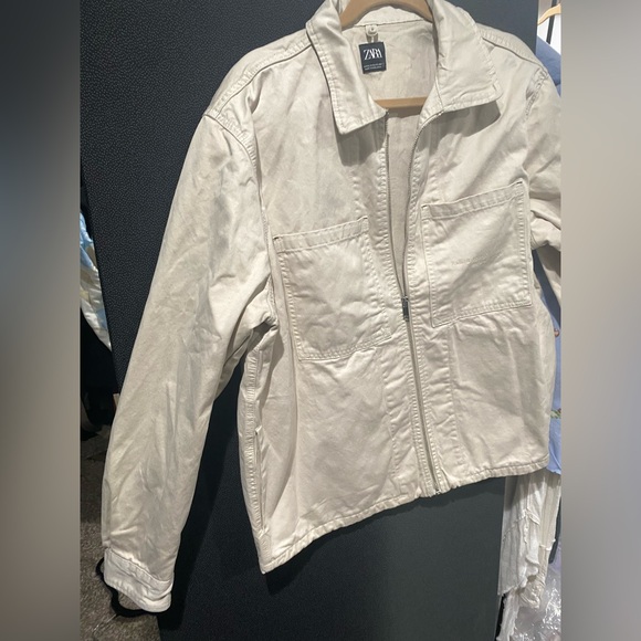 Zara men’s cotton jacket XL - Picture 3 of 10